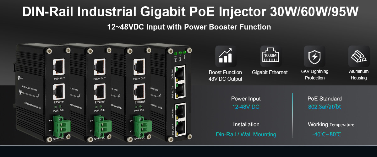 गुणवत्ता औद्योगिक पीओई स्विच कारखाना