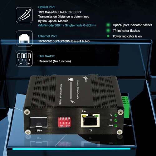 Latest company news about मिनी 10G मीडिया कन्वर्टर के साथ निर्बाध कनेक्टिविटी प्राप्त करें आज