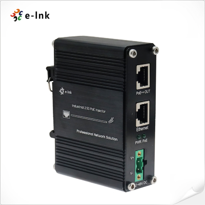 95W 2.5G PoE एडाप्टर Rj45 पो इंजेक्टर ईथरनेट पर बिजली की आपूर्ति