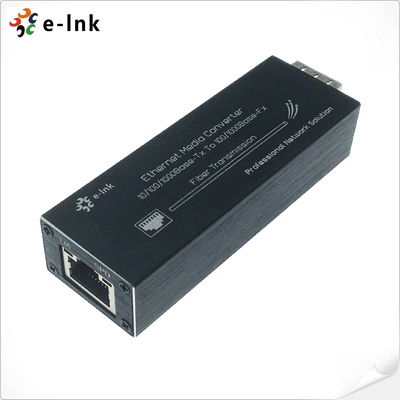 माइक्रो मिनी 10/100/1000BASE-T से 100/1000BASE-X SFP मीडिया कन्वर्टर