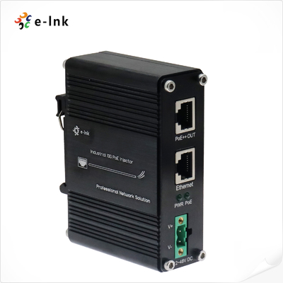 औद्योगिक 10G 95W 802.3bt PoE++ इंजेक्टर (12~48VDC)