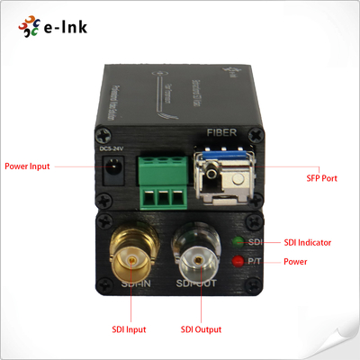 मिनी द्विदिश HD/3G-SDI से फाइबर कनवर्टर