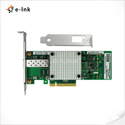 PCI एक्सप्रेस x8 सिंगल पोर्ट SFP+ 10 गीगाबिट सर्वर एडाप्टर (इंटेल 82599EN आधारित)
