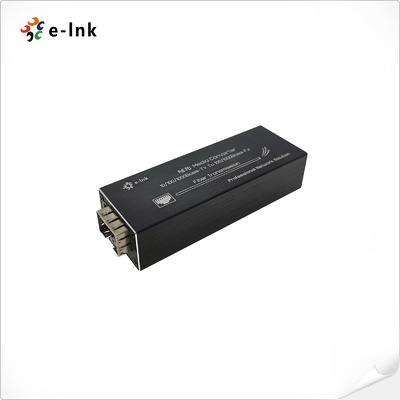माइक्रो मिनी 802.3at PoE+ PD 10/100/1000BASE-T से 100/1000BASE-X SFP मीडिया कन्वर्टर