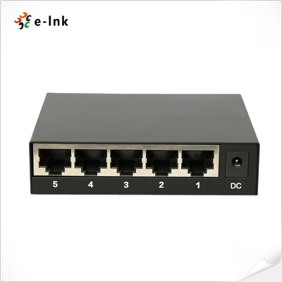 अनमैनेज्ड 5 पोर्ट 10/100/1000Mbps ईथरनेट स्विच