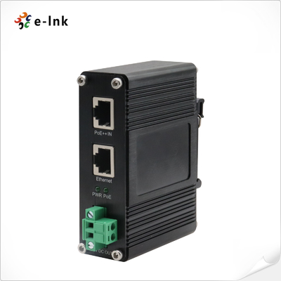औद्योगिक 10/100/1000Mbps 802.3bt PoE++ स्प्लिटर आउटपुट वोल्टेज 12VDC