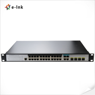 L2+ 48-पोर्ट 10/100/1000T + 4-पोर्ट 100/1000X SFP प्रबंधित ईथरनेट स्विच