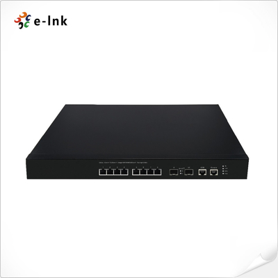 L2 प्रबंधित 8-पोर्ट 1G/10G बेस-टी + 2-पोर्ट 10G SFP+ गीगाबिट ईथरनेट स्विच