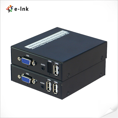 CAT5/6 UTP एक्सटेंडर पर USB VGA KVM