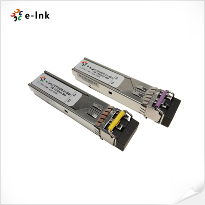 12G-SDI CWDM 1270~1610nm 10km डिजिटल वीडियो SFP ऑप्टिकल ट्रांससीवर