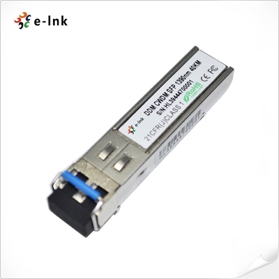 HD-SDI CWDM 1270~1610nm 40km डिजिटल वीडियो SFP ऑप्टिकल ट्रांससीवर (MSA)