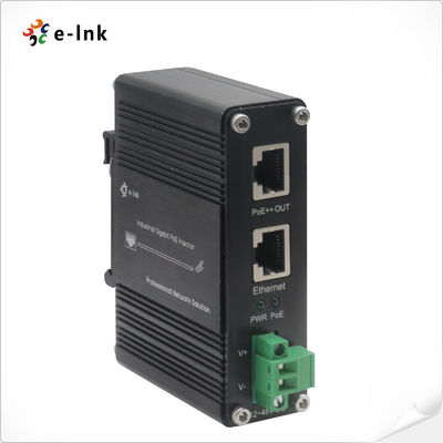 औद्योगिक इंजेक्टर गीगाबिट 95W 802.3bt PoE++12~48VDC RJ45 पोर्ट