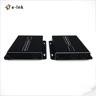 आईआर के साथ एचडीएमआई ओवर कैट5/कैट6 एक्सटेंडर - 395 फीट (120 मीटर) ईडीआईडी पास-थ्रू का समर्थन करता है