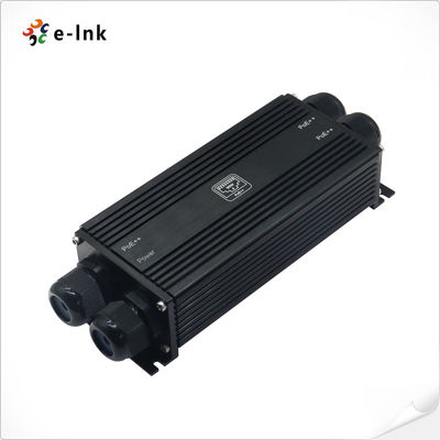 औद्योगिक PoE स्विच IP67 वाटरप्रूफ 3 पोर्ट गीगाबिट 802.3bt 48-57V DC