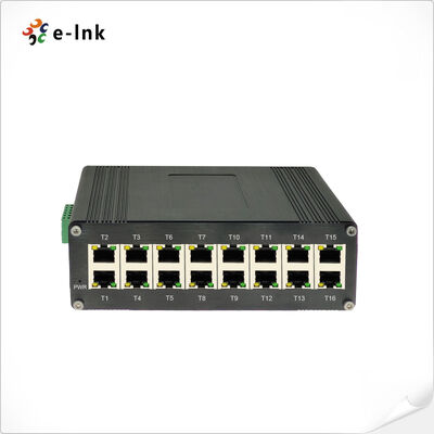 Industrial 16-port 10/100/1000BASE-T Ethernet Switch