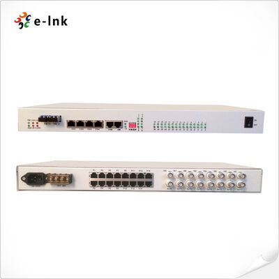 quality 30Ch FXO/FXS + 4Ch E1 + 4Ch फ़ास्ट ईथरनेट ओवर STM-1 SDH फाइबर मल्टीप्लेक्सर factory