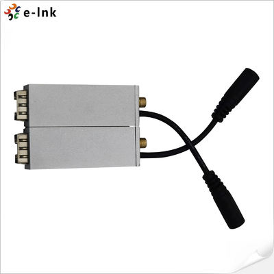 SDI फाइबर कन्वर्टर SMB 3G / HD / SD-SDI 20KM LC ऑप्टिकल माइक्रो-एक्सटेंडर